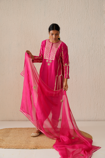 Devaki Short Firan Kurta Set