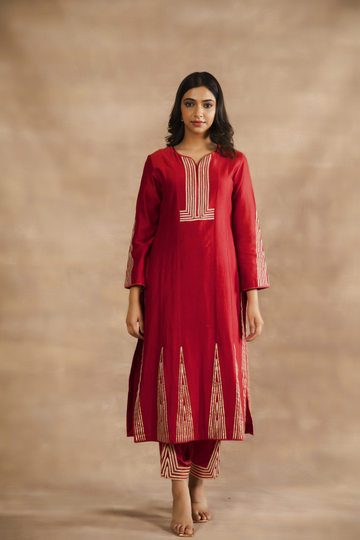 Reva Long Kurta Set